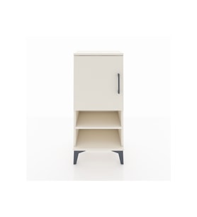 Arges Komodin 3 Raflı Tek Kapaklı 44x30x96 Aytaşı-Aytaşı