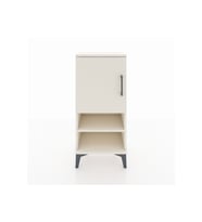 Arges Komodin 3 Raflı Tek Kapaklı 44x30x96 Aytaşı-Aytaşı