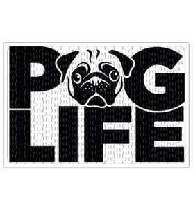 Pug Life Köpek 03 Puzzle 240 Parça Yapboz