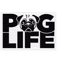 Pug Life Köpek 03 Puzzle 240 Parça Yapboz