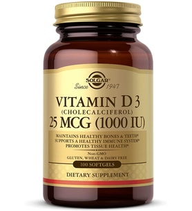 Solgar Vitamin D3 1000 IU 1 Paket