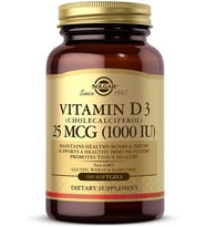 Solgar Vitamin D3 1000 IU 1 Paket