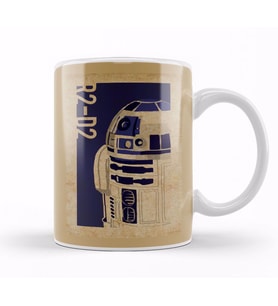 R2 d2 Star Wars 01 Kupa Bardak Porselen