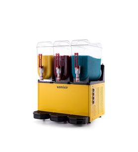 Samixir Triple Üçlü 12+12+12 Lt Slush Buzlaş Karlamaç Makinesi SLUSH-36-Y