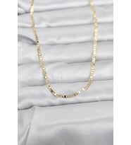 CM 14K Gold Renk Zincir Model 60 cm Kadın Kolye 5886 - SSSSSS1341-3439
