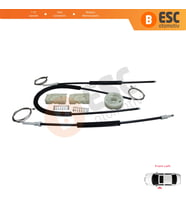 Citroen C4 Picasso MK1 UD Grand UA 2006-2013 MPV 9221CV İçin Elektrikli Ön Sol Cam Kriko Tamir Seti