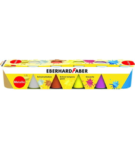 Eberhard Okul Tempera Boyası Metalik 6*25 ml