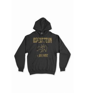 Led Zeppelin Jack White Siyah Sweatshirt Hoodie