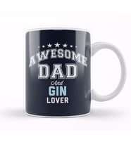 Fathers Day Awesome Dad And Cricket Lover Kupa Bardak Porselen