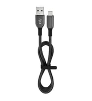 12 Watt 2.4A Usb-A To Lightning 1.2M Hızlı Şarj Kablosu Siyah FC35