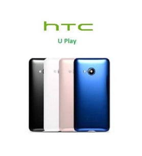 Htc U Play Arka Pil Batarya Kapağı Cam (Gold)