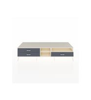 Kronos TV Ünitesi 2 Raflı 3 Çekmeceli  220x59x51 Aytaşı-Aytaşı/Antrasit