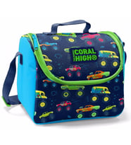 Coral High Monster Truck Baskılı Termoslu Beslenme Çantası - Erkek Çocuk