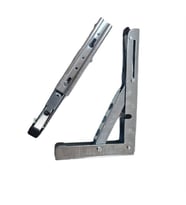ŞEN METAL Mandallı Katlanabilir Masa Konsolu ÇİNKO 30cm (1çift)