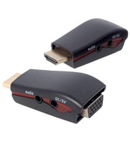 Powermaster PM-13645 HDMI To VGA Çevirici Aparat (5 V Ses Çıkışlı)