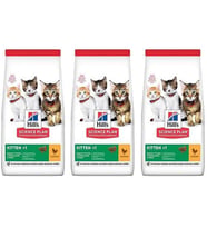 Hill'S Kitten Tavuklu Yavru Kedi Maması 1,5 Kg 3 Adet