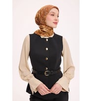 Dört Mevsim Antik Motif Viskon Velora Eşarp 6419 (Koyu Turuncu)