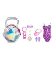 Barbie Mini Çanta Aksesuarları Mayolu Plaj Temalı Set