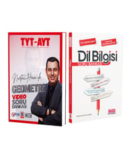 Full Matematik TYT AYT Geometri ve AKM Dil Bilgisi Soru Bankası Seti 2 Kitap