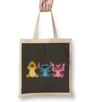 See No Evil Stitch Bez Çanta Uzun Saplı