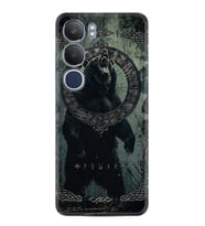 Vivo Y19S Kılıf Boutique Baskılı Resimli Power Bear Pcode -007