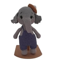 Fil Momo Amigurumi Organik Oyuncak