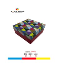 23x23x10 Hediyelik Kutu Kraft Kutu Karton Kutu YIlbaşı Kutusu Pasta Kutusu Kargo Kutusu (10 ADET)