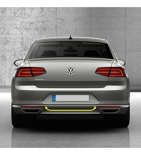 VW Passat B8 2015-2019 Arka Tampon Orta Kromaj Çıta 3G0853835
