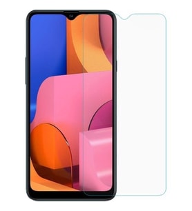 Samsung Galaxy A02S Ekran Koruyucu Yeni Nesil HD Kalite Tempered Glass Cam (Renksiz)