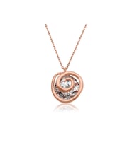 Gümüş Rose Aşk Döngüsü Kadın Kolye CSR2182576