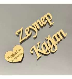 Söz nişan tepsisi isimlik 51724