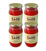 SADE ORGANİK DOĞRANMIŞ DOMATES 340 GR. 4 LÜ