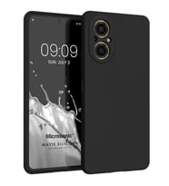 Microsonic Matte Silicone Realme 12 Lite Kılıf Siyah