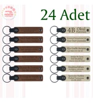 A Kahve & Sütlü Kahve, Konser Katılımcılarına Küçük Sürpriz, 24’lü Set, Kişiye Özel Deri Hediyelik