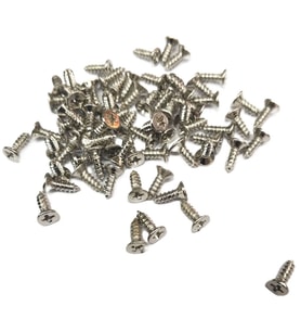 Nikel 1000 Adet Klips Vidası 2,2x6,5 mm YHB - Konik Başlı Kutu, Sandık, Ayak, Askı, Mini Vida