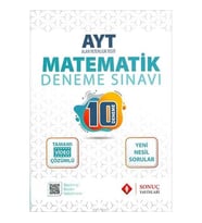 Sonuç Yayınları Ayt Matematik 10'Lu Deneme Sınavı