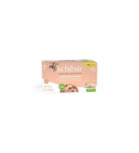 Schesir Jöle İçinde Somonlu Yetişkin Kedi Konservesi 6x50gr