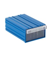 Plastik Çekmece Mavi Şeffaf 110X170X65mm / 105 25Adet
