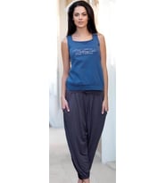 Mulvxbrf Brf02 Bayan Yazlık Poly Şalvarlı Pijama 21519 (Mulvix)