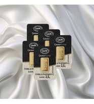5 ADET 2.5 GR 24 AYAR İAR GRAM ALTIN