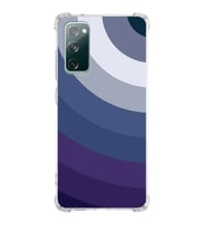 Samsung Galaxy S20 Fe  Köşe Korumalı Antişok Kapak Renk Cümbüşü Tasarımlı  Silikon Kılıf (Şeffaf)