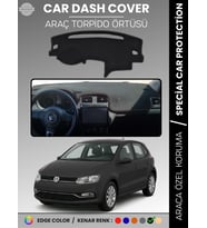 VOLKSWAGEN POLO (2009-2019) Torpido Örtüsü Ön Göğüs Koruma Torpido Koruma Tam Uyum Kaymaz Özel Kesim
