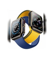 Apple Watch 44mm Uyumlu Zore Watch Gard 06 Sert PC Koruyucu (Siyah)