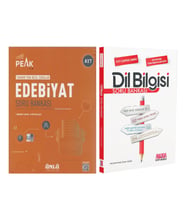 Ünlü Yayıncılık AYT Edebiyat Best Peak ve AKM Dil Bilgisi Soru Bankası Seti 2 Kitap