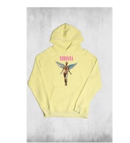 Unisex Oversize Nirvana Kapüşonlu Sweatshirt