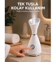 Yüz Buhar Cihazı 80 ML Su Hazneli Nano İyonik