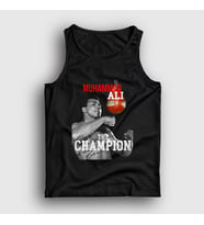 Presmono Unisex Siyah Champ Boxing Boks Muhammad Muhammed Ali Atlet 507413tt