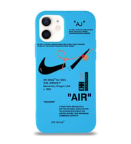 Apple iPhone 12 Uyumlu Lansman Kılıf Sneakers Tasarımlı Altı Kapalı İçi Kadife Kaplı Silikon Kapak (Şeffaf)