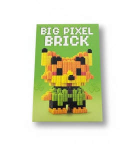 Tilki Tasarımlı Büyük Parçalı Blok Oyuncak Seti Big Pixel Brick Set