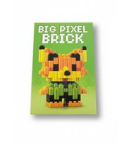 Tilki Tasarımlı Büyük Parçalı Blok Oyuncak Seti Big Pixel Brick Set